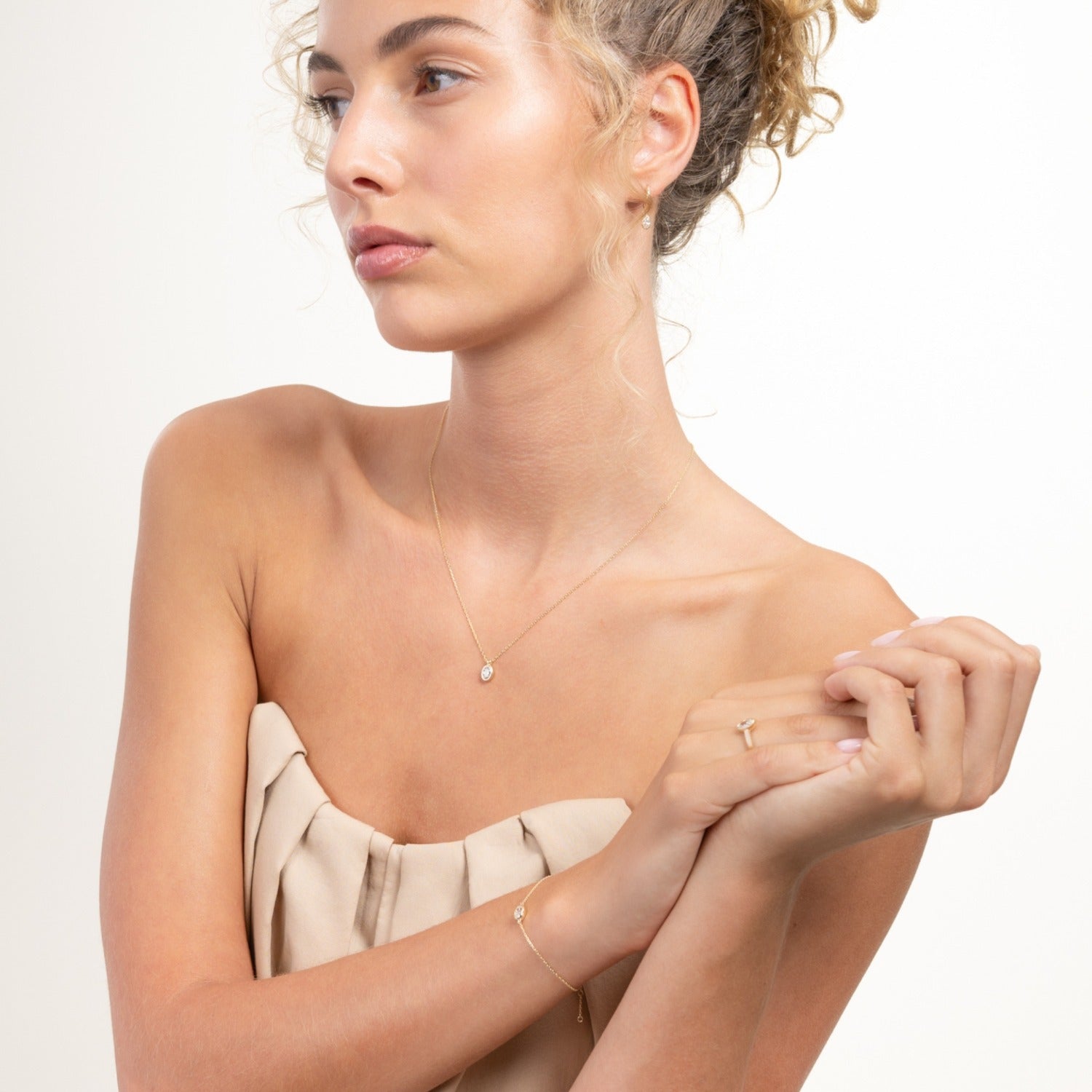 Isabel Bernard Le Marais Sophie 14 Karat Gold Necklace IB340173