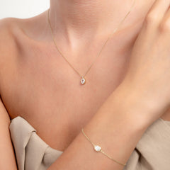 Isabel Bernard Le Marais Sophie 14 Karat Gold Necklace IB340173