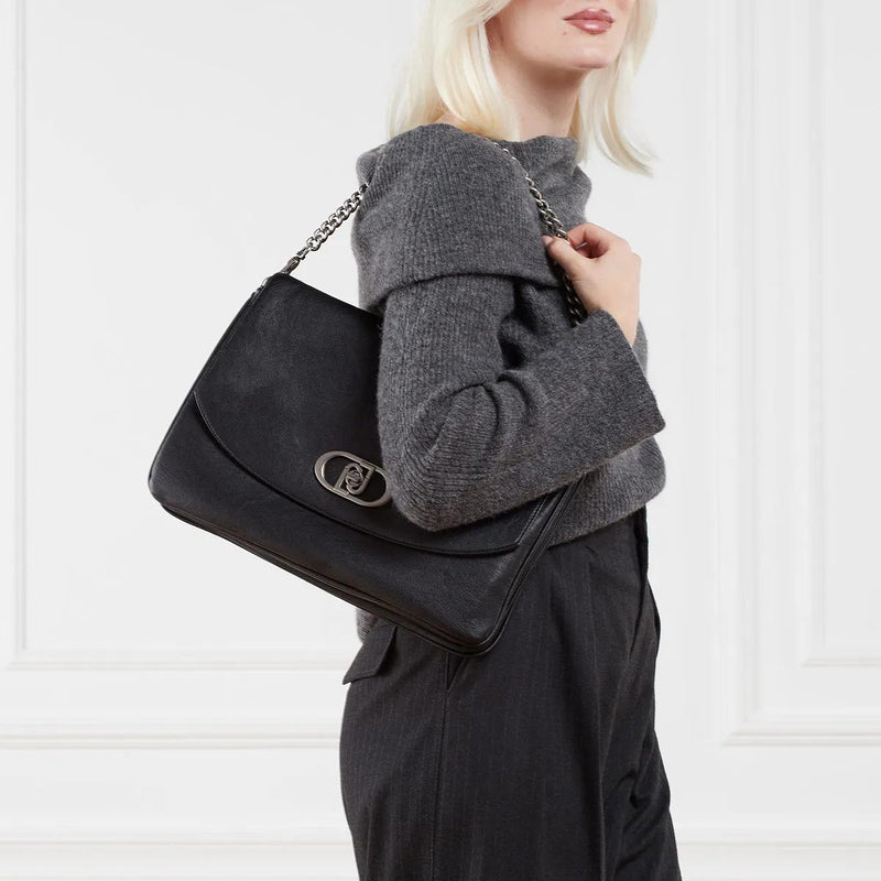 LIU JO Black Crossbody Bag 2001-A0376610-zoom-