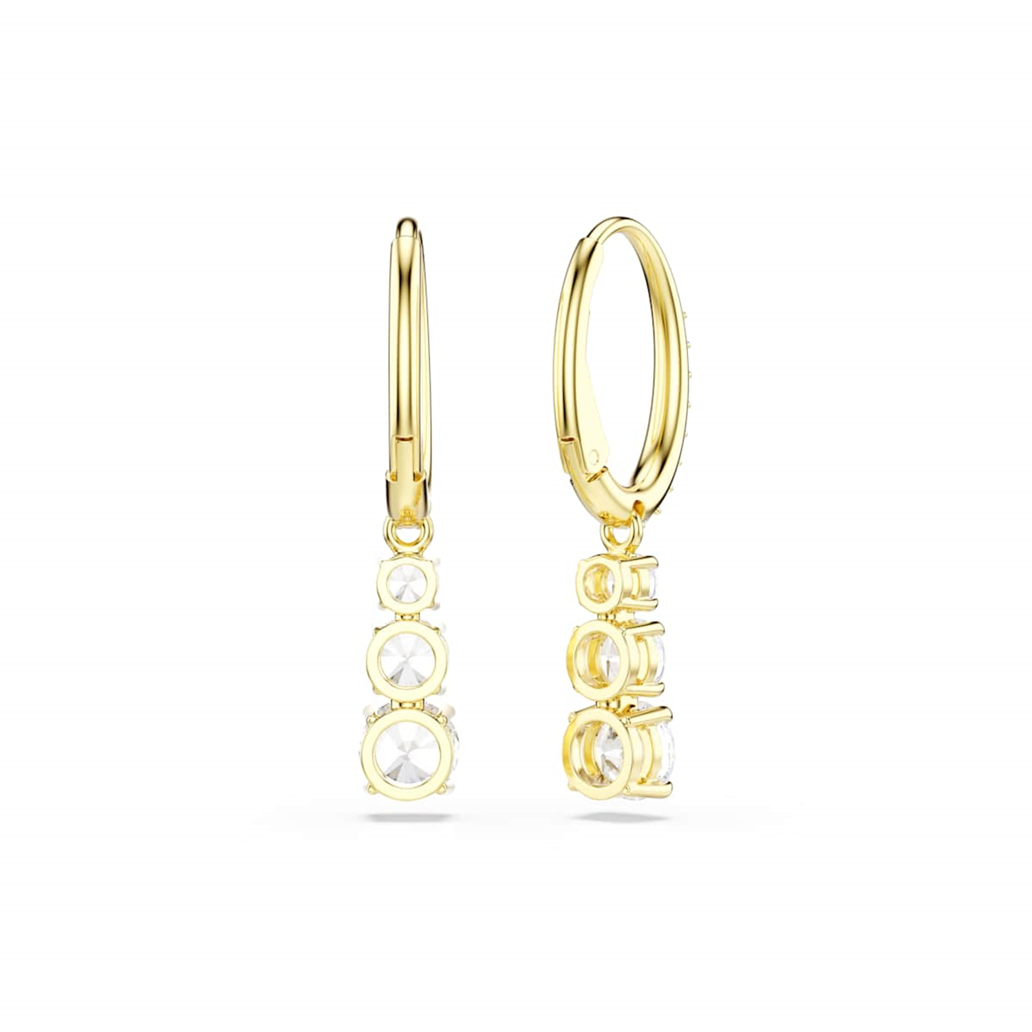 Swarovski Stilla Gold Coloured Earrings 5723300
