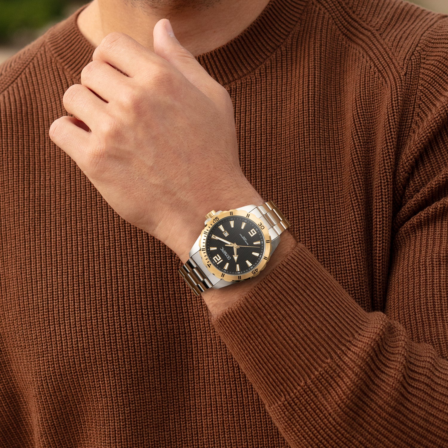 Olympic Pieter Zwart Heren Horloge 2002-OL72HSS400B