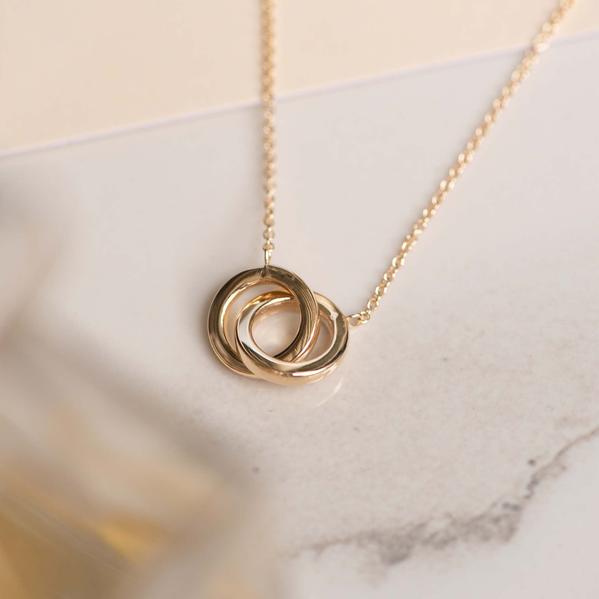 Isabel Bernard 14 Carat Golden Le Marais Zoé Necklace IB340131 (Length: 40.00-44.00 cm)