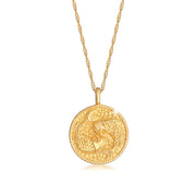 Elli 925 Sterling Silver Coin Necklace 2004-BF-0007799-001