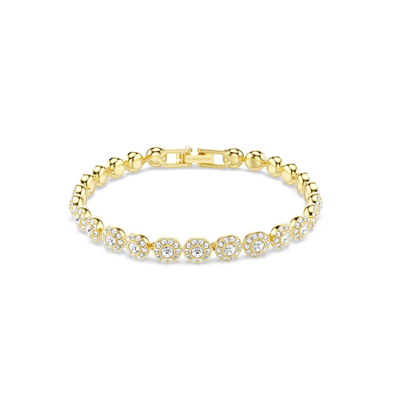 Swarovski Una Gold Plated Bracelet 5749386
