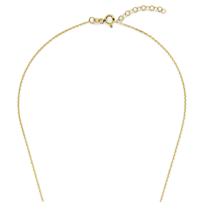 Beloro Jewels Monte Napoleone Gionna 9 Karaat Ketting BO340038-zoom-