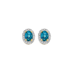Blush Natural Diamonds 14 karat gold Earrings 7636YDL