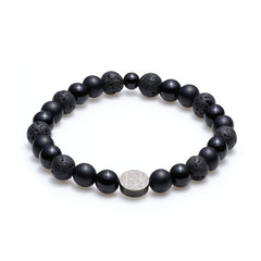 Sem Lewis 8mm Piccadilly South Kensington Armband SL220025 (Lengte: 16.50-17.50 cm)