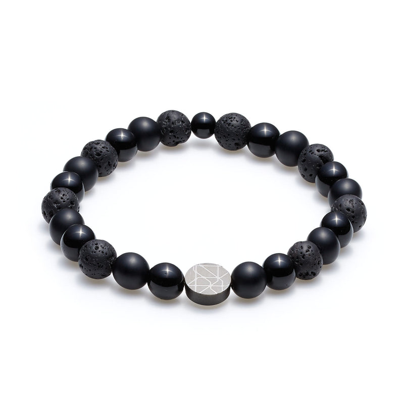 Sem Lewis 8mm Piccadilly South Kensington Armband SL220025 (Lengte: 16.50-17.50 cm)-zoom-