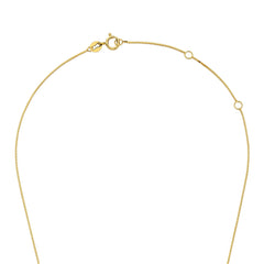 Isabel Bernard Étoiles d’Or Aries 14 Carat Gold Venetian Necklace With Horoscope IB340178