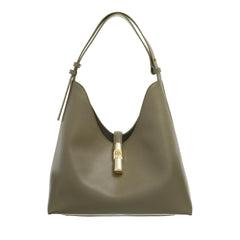 Furla Goccia Green Leather Hobo bag 2001-A0630144