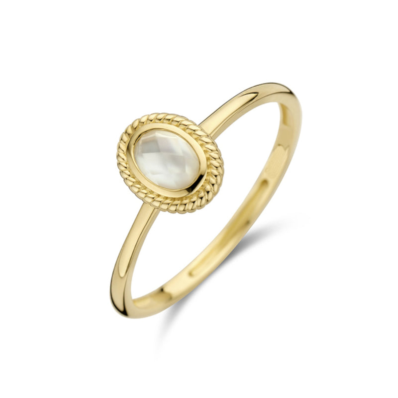 Blush 14 Karaat Gouden Ring 1239YMQ/46-zoom-