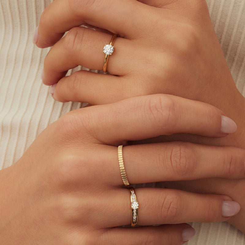 Isabel Bernard Rivoli L'Abbaye 14 karaat gouden ring IB330005-50-zoom-