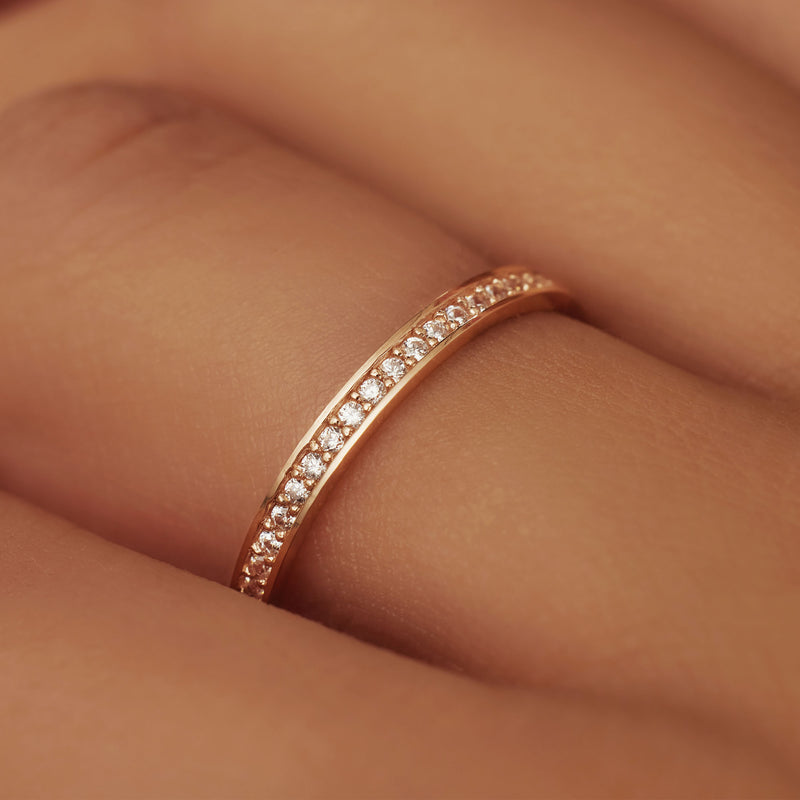 Isabel Bernard La Concorde Merle 14 Karaat Rosé Gouden Ring IB330053-60-zoom-