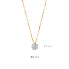 Blush Natural Diamonds 14 karat gold Necklace 3616BDI