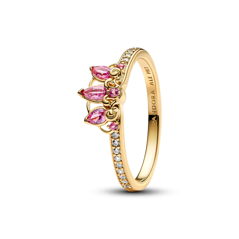 Pandora Disney Gold coloured Rapunzel Ring 163651C01-56-zoom-