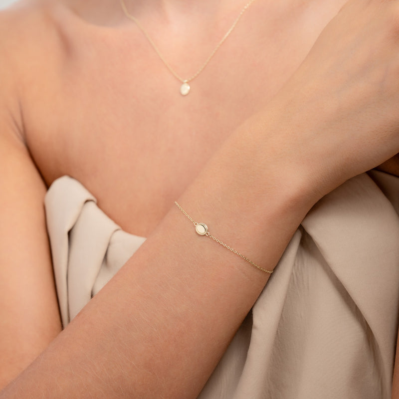 Isabel Bernard Le Marais Adeline 14 Karaat Gouden Armband IB320149-zoom-