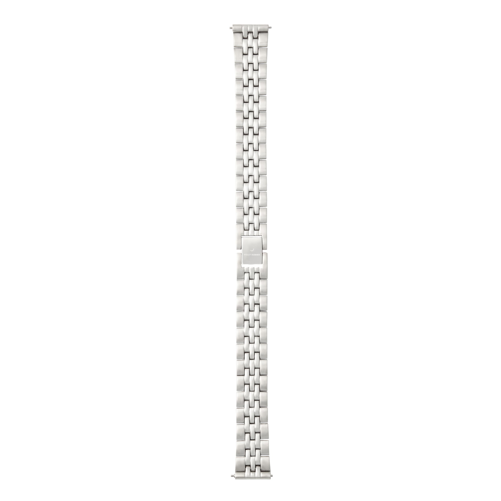 Violet Hamden Sunrise Silver Coloured Steel Watch strap (14 mm) VH43001