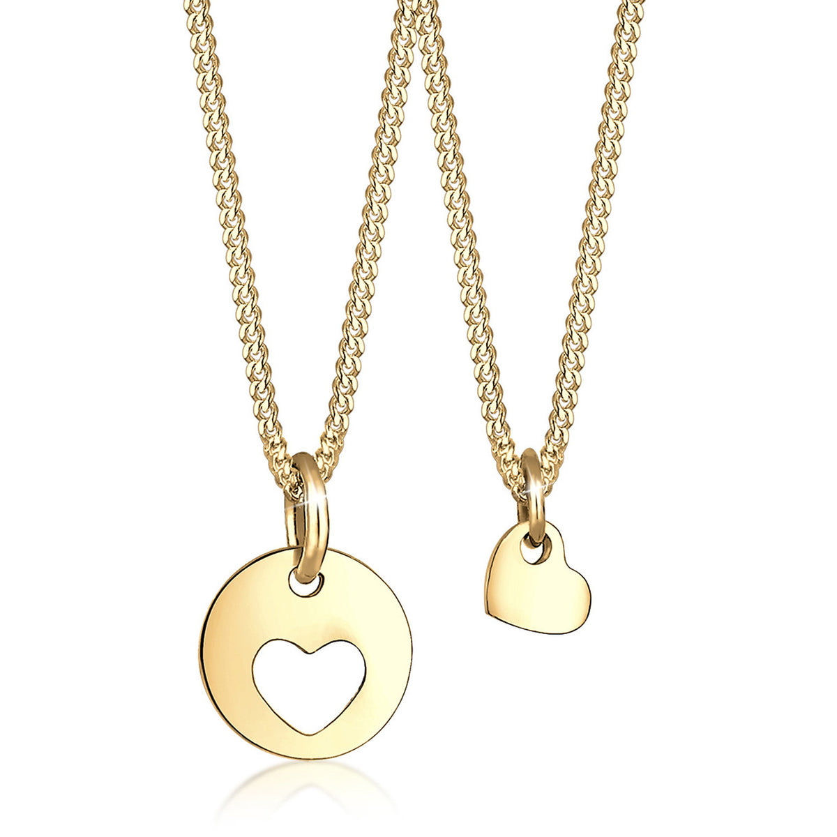 Elli 925 Sterling Silver Coin Necklace 2004-BF-0007666-001