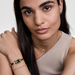 Daniel Wellington Petite&Quadro Mini Reflection Gold Women's Watch DW00100801