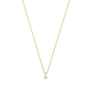 Isabel Bernard De La Paix Inaya 14 Karaat Gouden Collier | Diamant 0.01 ct | IBD350021