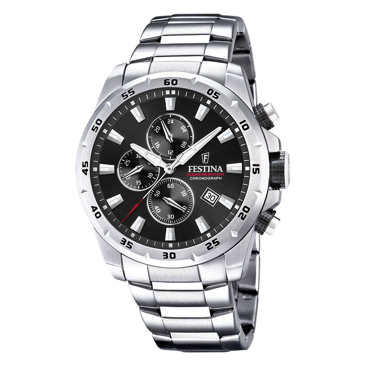 Festina Chrono Sport Silver Watch F20463-4