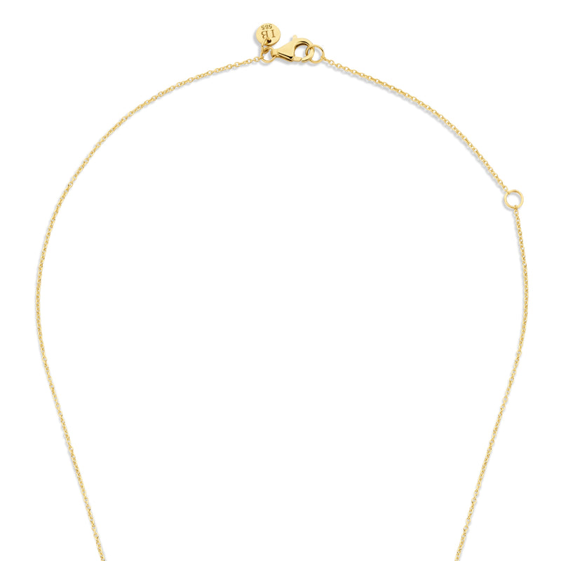 Isabel Bernard 14 Karaat Gouden Belleville Anna Ketting IB340047 (Lengte 40.00-45.00 cm)-zoom-
