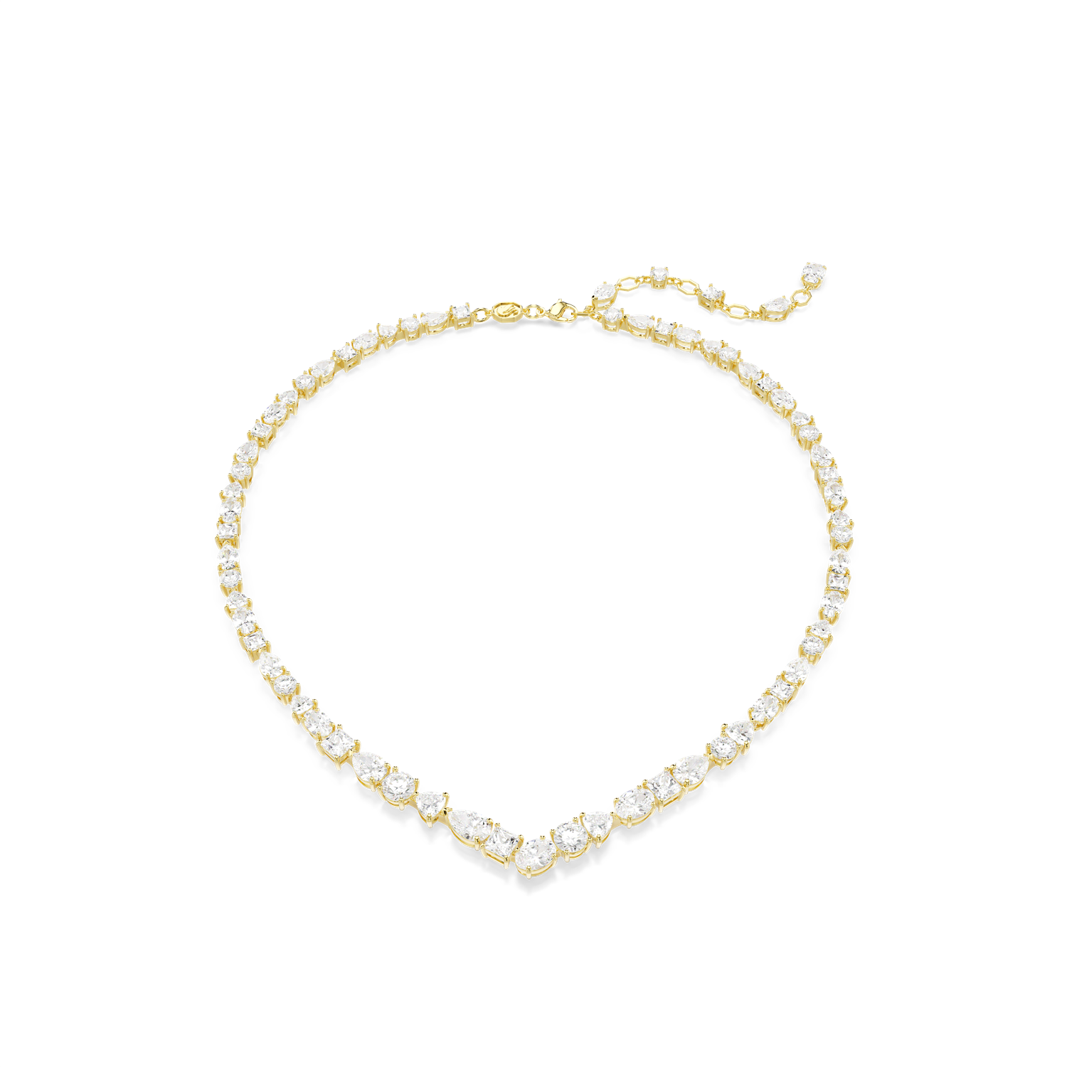 Swarovski Mesmera Gold Coloured Necklace 5743826