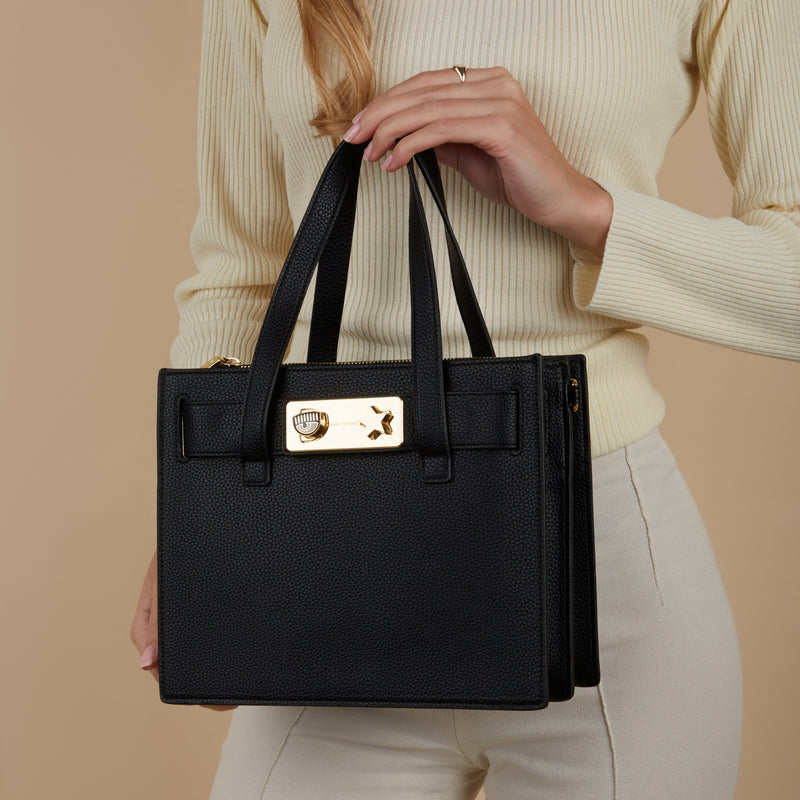 Chiara Ferragni Eye Star Black Handbag 75SB4BE6-ZS529-899-zoom-