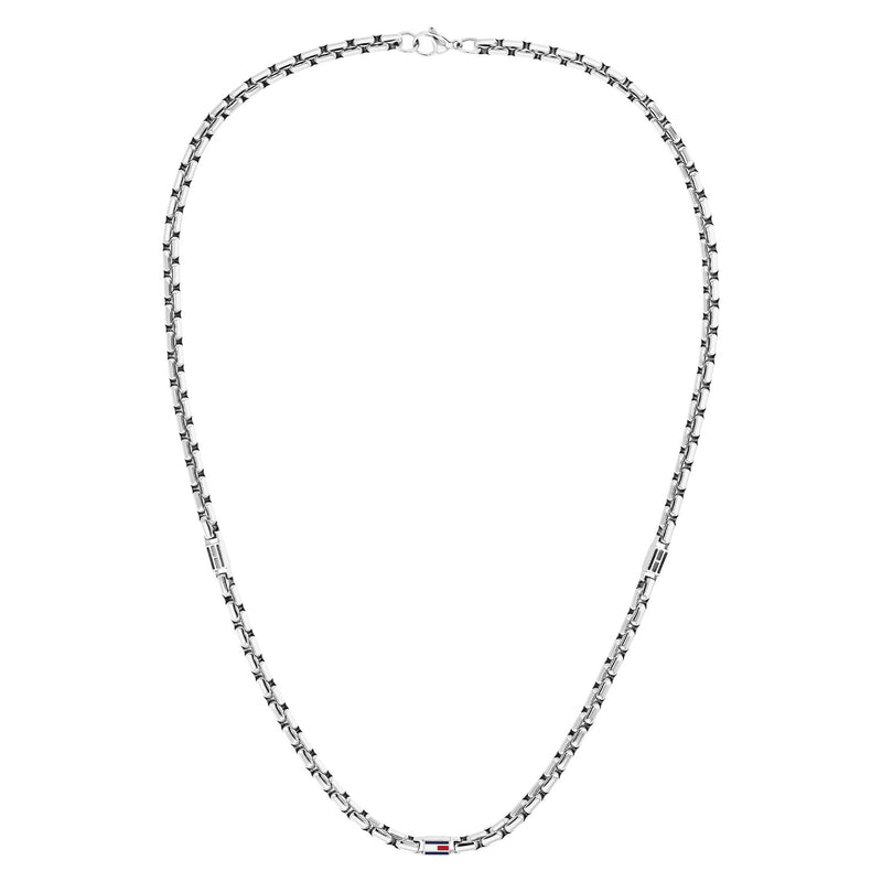 Tommy Hilfiger Roestvrij Staal Zilverkleurige Heren Ketting TJ2790672-zoom-