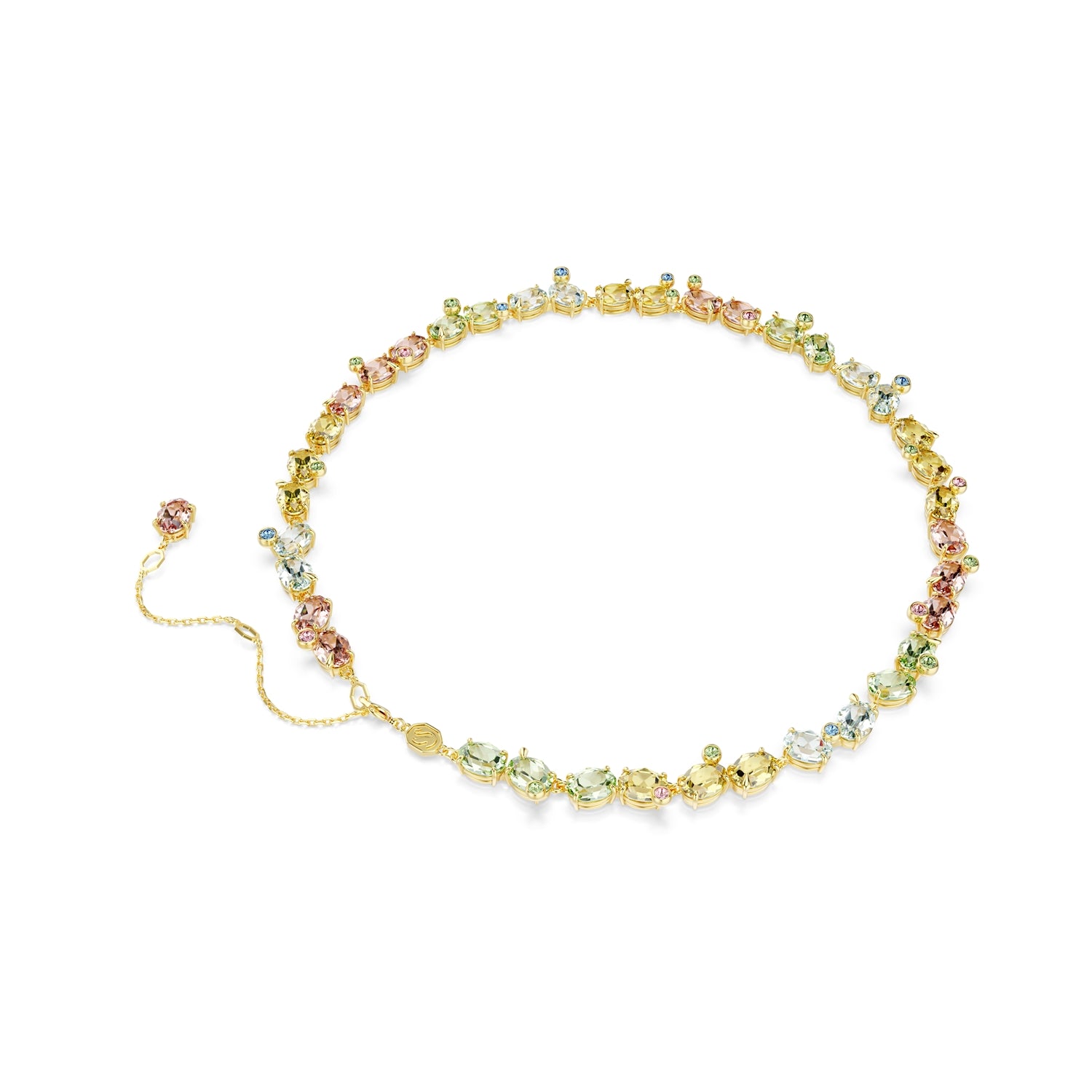 Swarovski Gema Gold Coloured Necklace 5714836