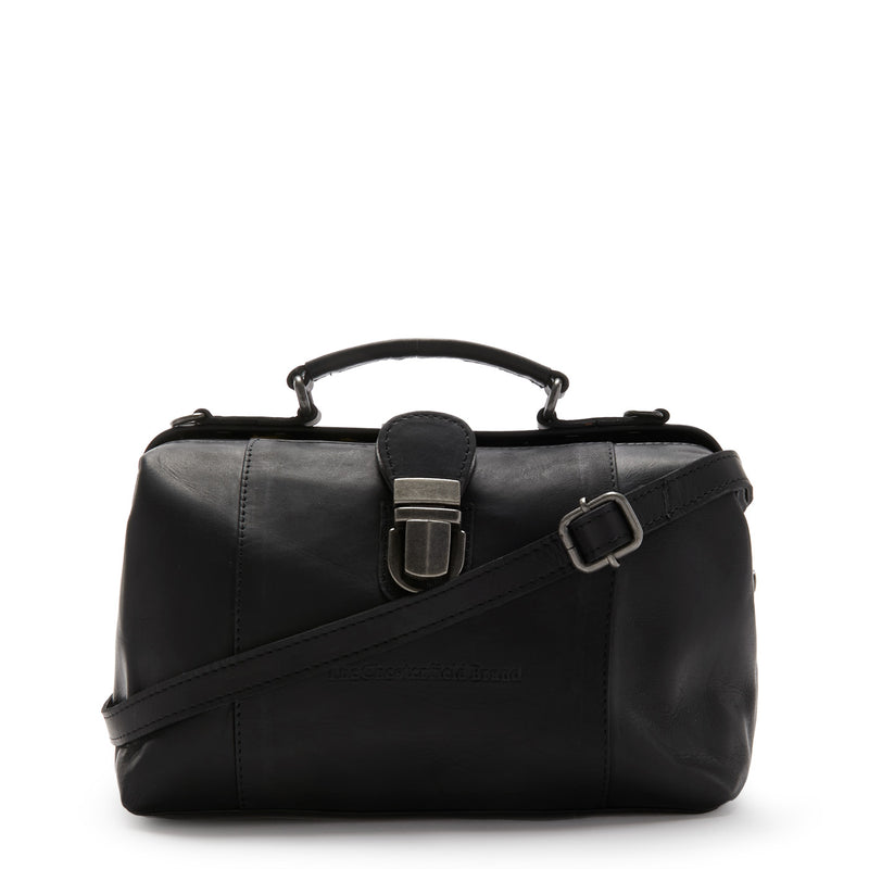 The Chesterfield Brand Rachael Black Leather Handbag C48.112700-zoom-