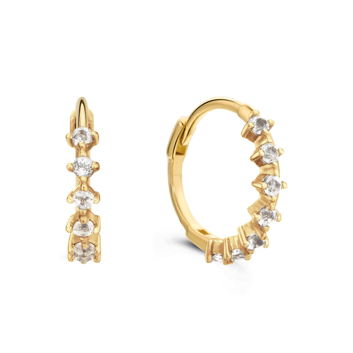 Jackie Gold 14 karat gold Hoop Earrings JKE24.440