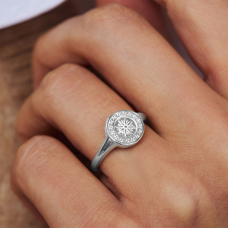 Violet Hamden Athens Agora 925 Sterling Zilveren Ring VH330006 (Maat:48 )-zoom-