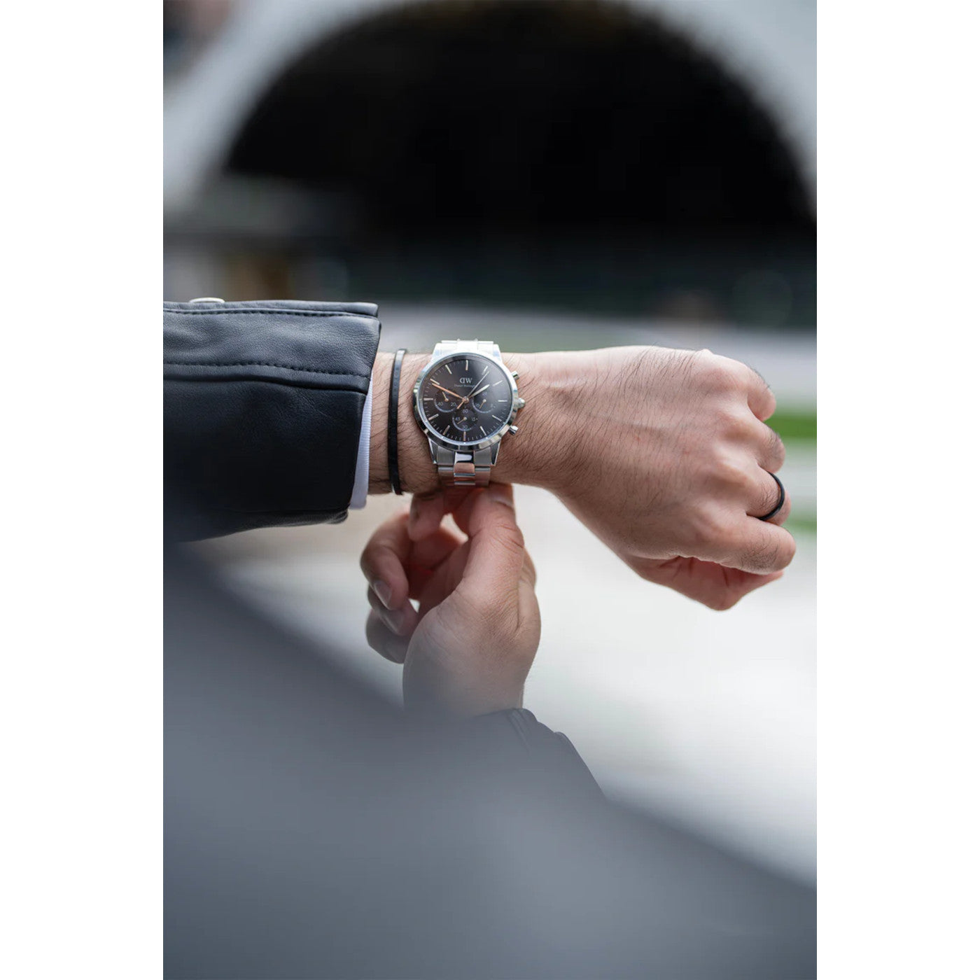 Daniel Wellington Iconic Link Silver Watch DW00100645