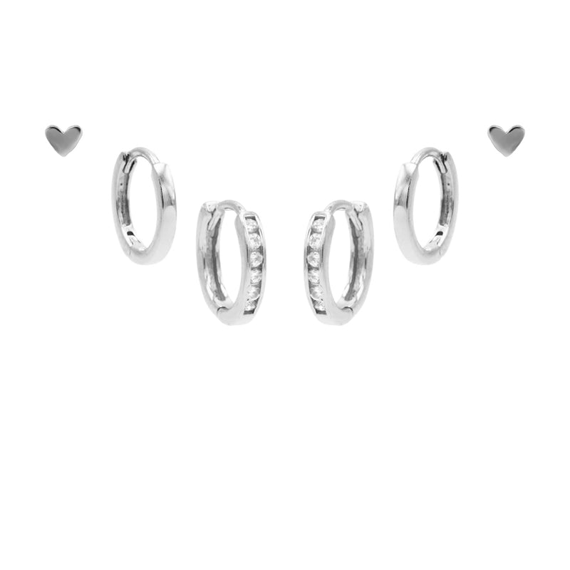 Karma 925 Sterling Silver You Rock Earparty EPV01S-zoom-