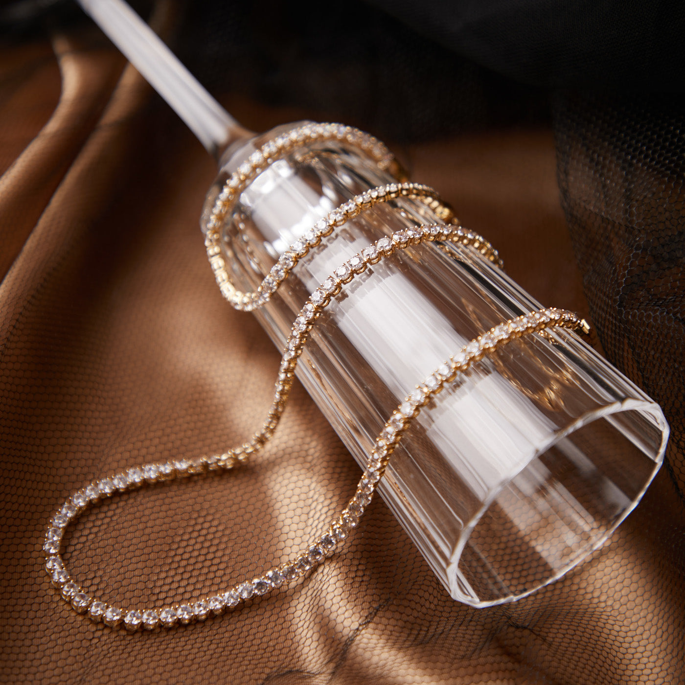 Swarovski Tennis Ketting 5511545 (Lengte: 38.00 cm)