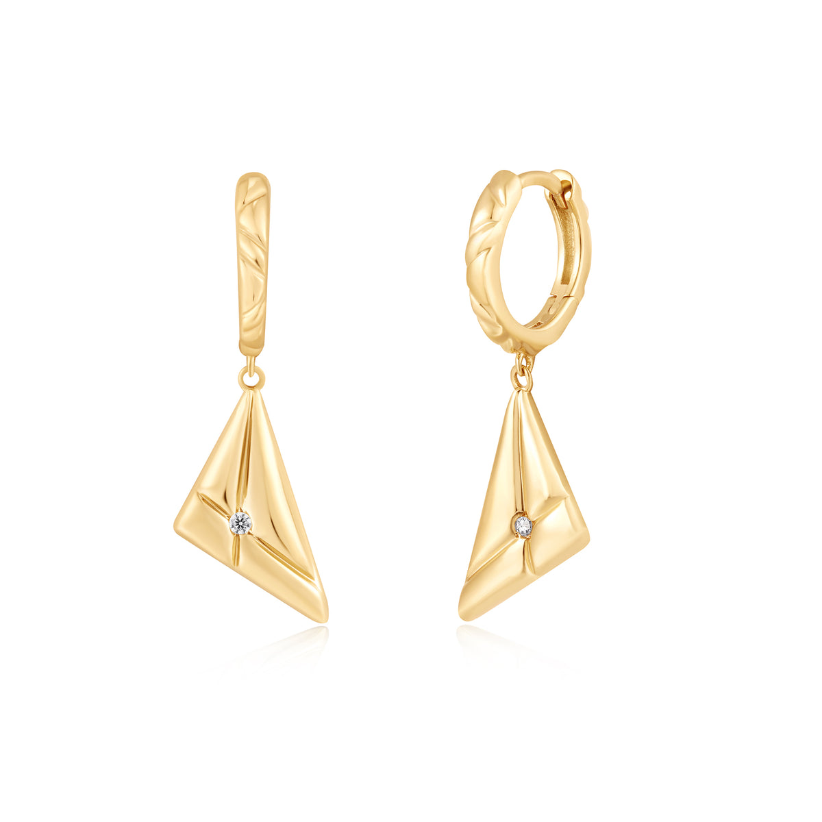 Ania Haie Sunshine Chaser 925 Sterling Silver Earrings 2002-AH-E059-19G