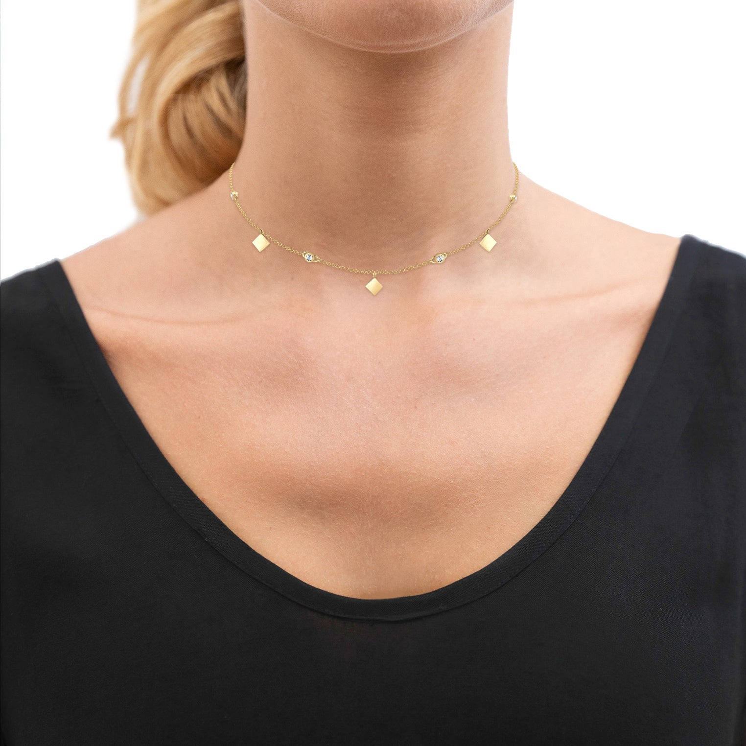 Elli 925 Sterling Silver Choker 2004-BF-0007725-001