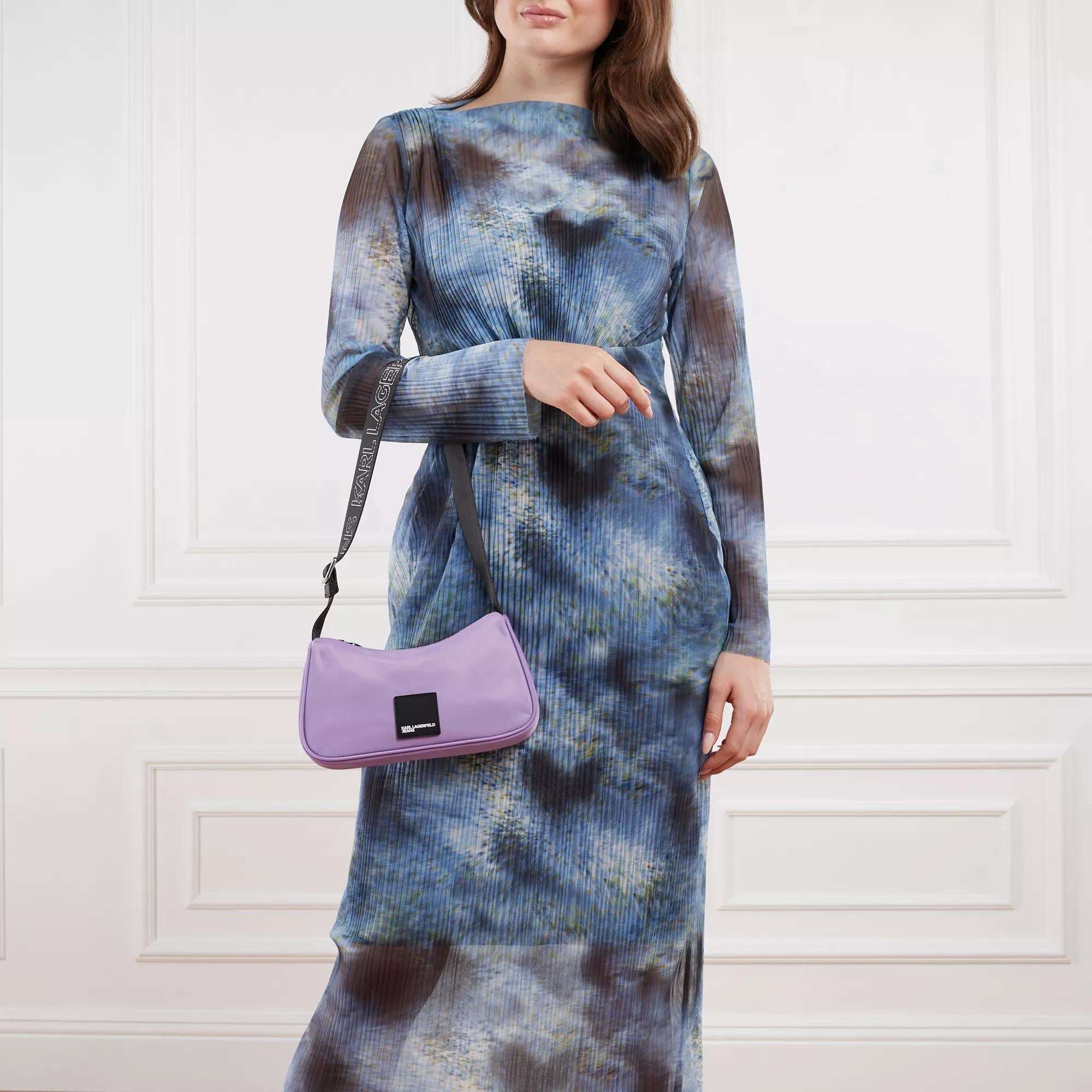 Karl Lagerfeld Jeans Purple Shoulder Bag 2001-A0243458