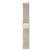 Sem Lewis Metropolitan Strap 24mm Zilverkleurig SL620020