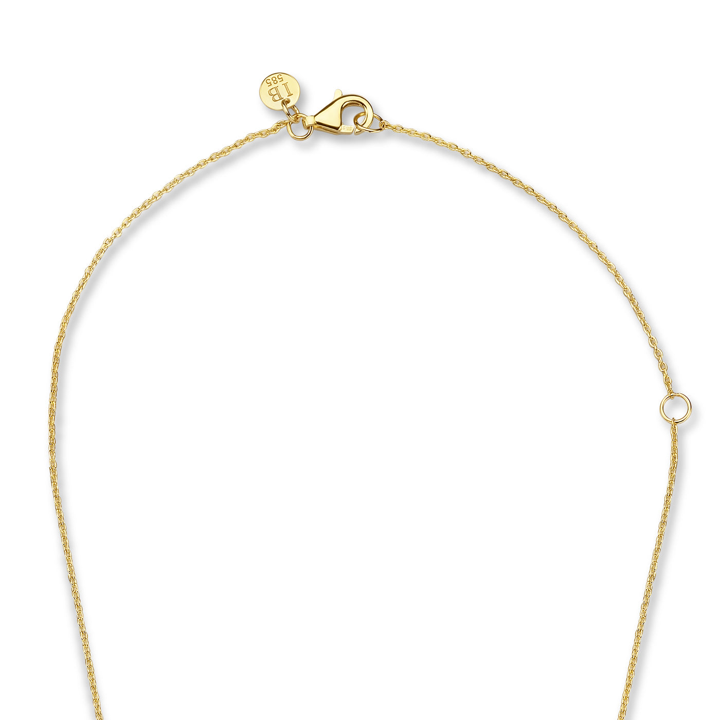 Isabel Bernard Belleville Luna 14 Carat Golden Necklace IB340024 (Length: 40.00-45.00 cm)
