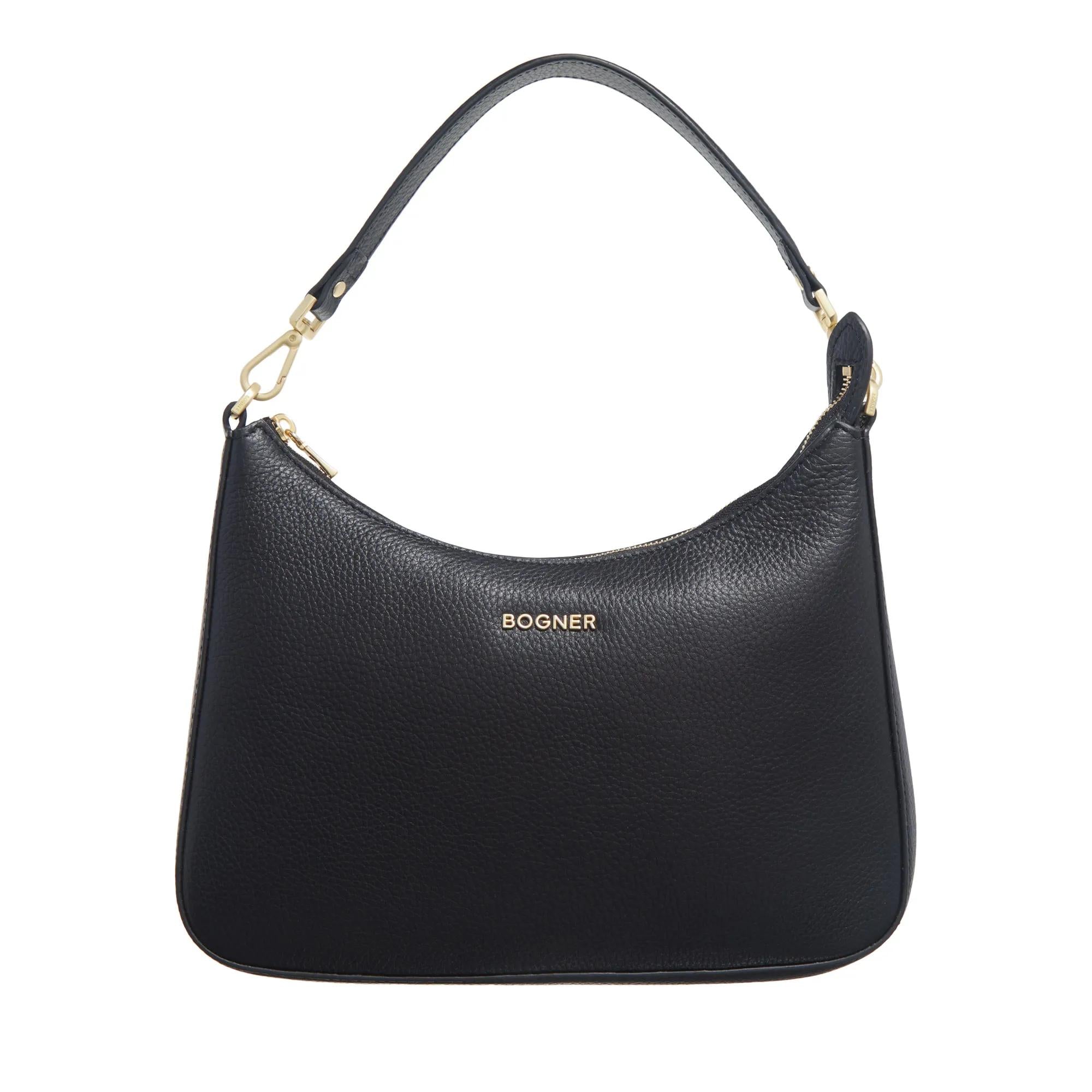 Bogner Odette Black Leather Shoulder bag 2001-A0544008