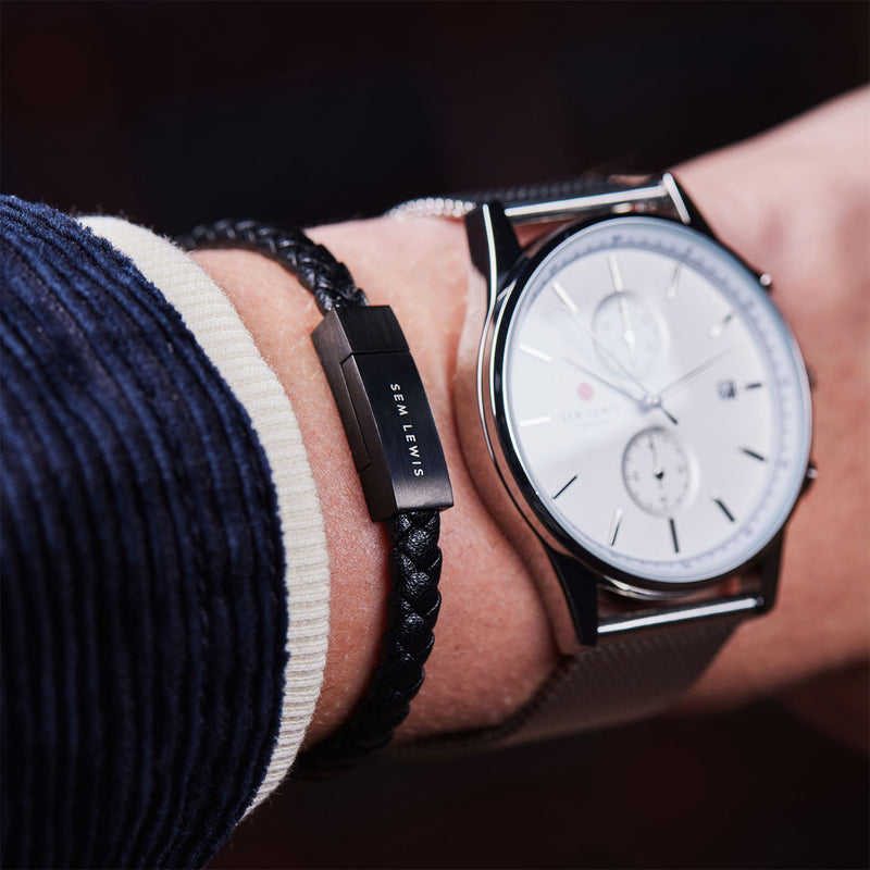 Sem Lewis Bakerloo Baker Street Armband SL210001 (Lengte: 21.00 cm)-zoom-