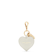 Isabel Bernard Honoré Faye Crème Kalfsleren Hart Sleutelhanger IB66001-070