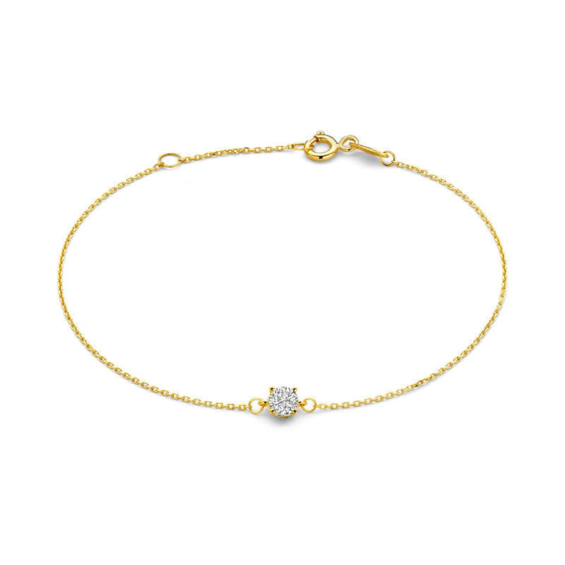 Beloro Jewels Monte Napoleone Stella 9 Karaat Armband BO320043-zoom-