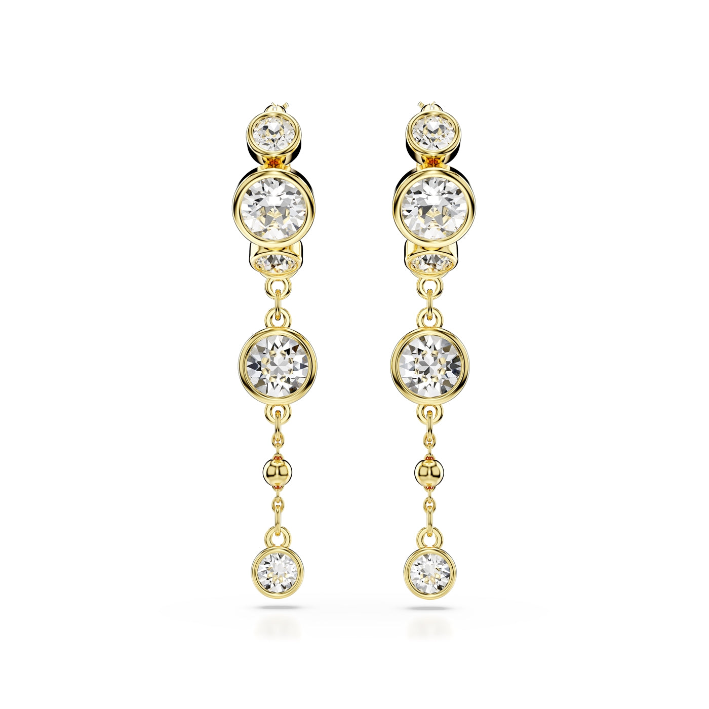Swarovski Imber Gold Drop Earrings 5680097