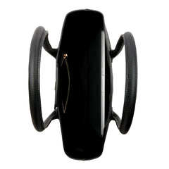 Isabel Bernard Honoré Lysanne Black Calfskin Shopper IB25022