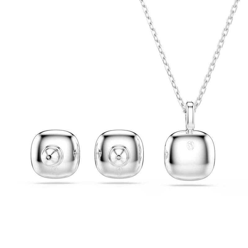 Swarovski Una Angelic Cushion Zilveren Sieradenset 5754343-zoom-