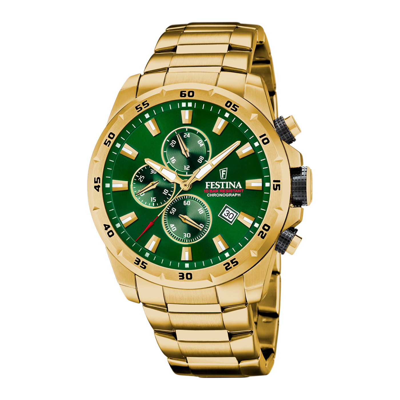 Festina Chrono Sport Gold Watch F20541/3