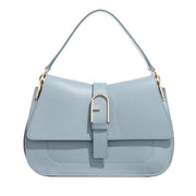 Furla Flow Grey Leather Shoulder bag 2001-A0630123